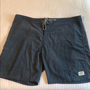 Katin Navy Surf Trunks size 38 like new